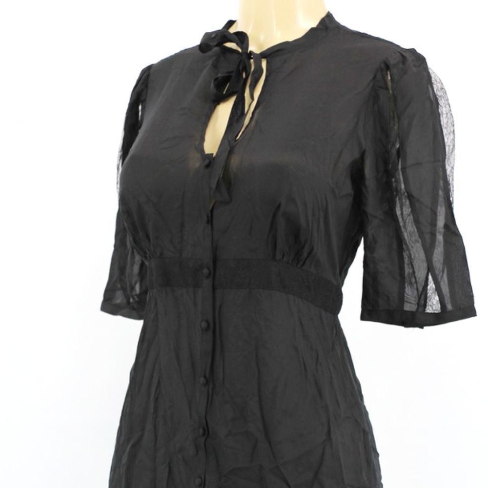 NWT Victoria's Secret 100 % SILK LACE SLIP RARE ME